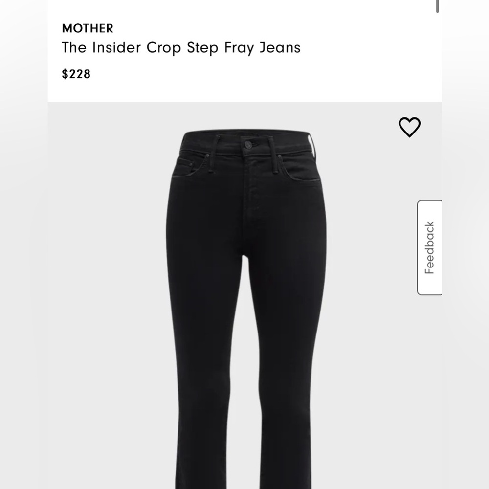 MOTHER The Insider Crop Step Fray Jeans - Picture 7 of 16